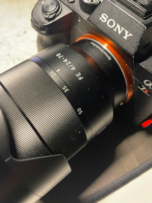 Sony A7RIII with Zeiss 24-70mm f/4 lens